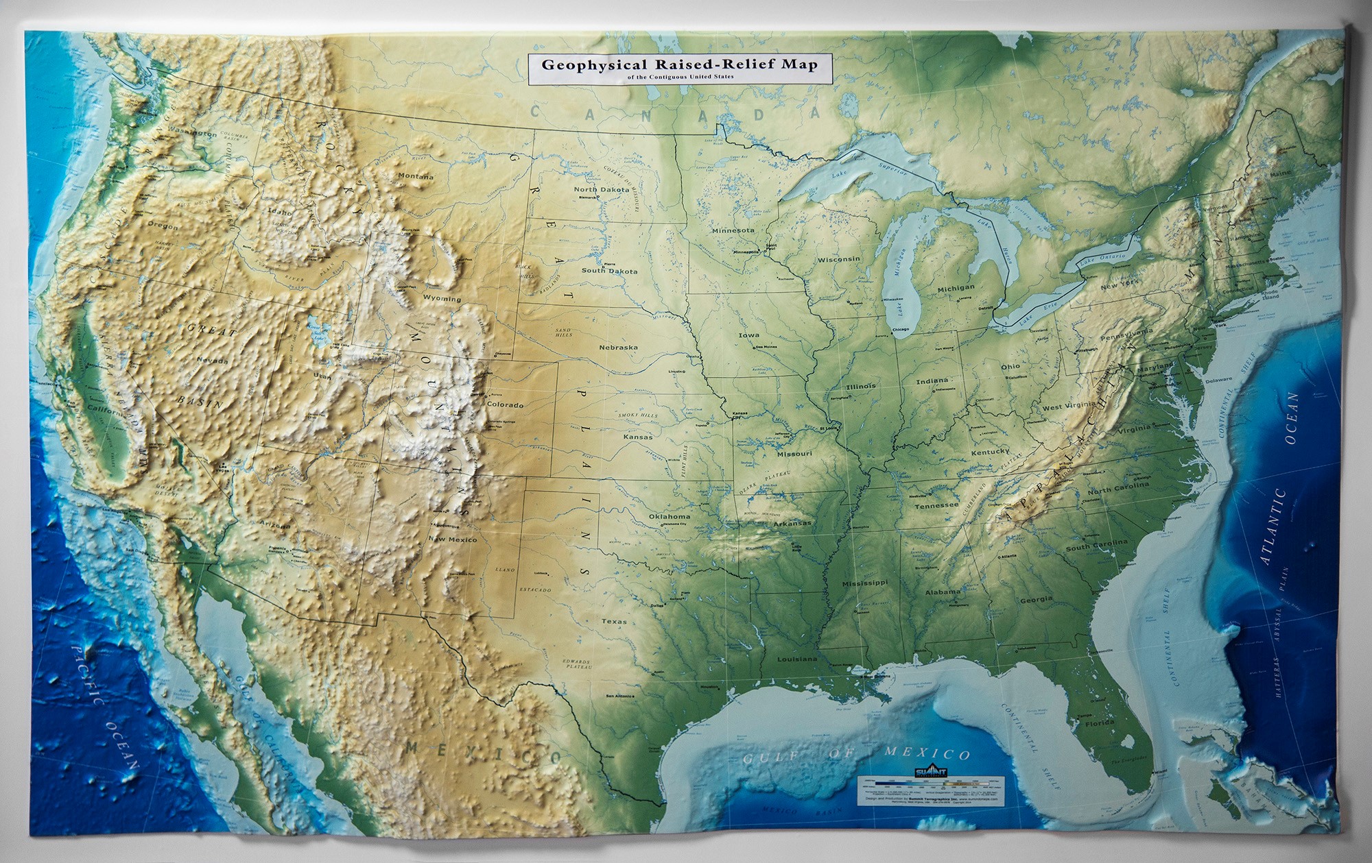 US Geophysical Raised Relief Map DSC 2667 2 